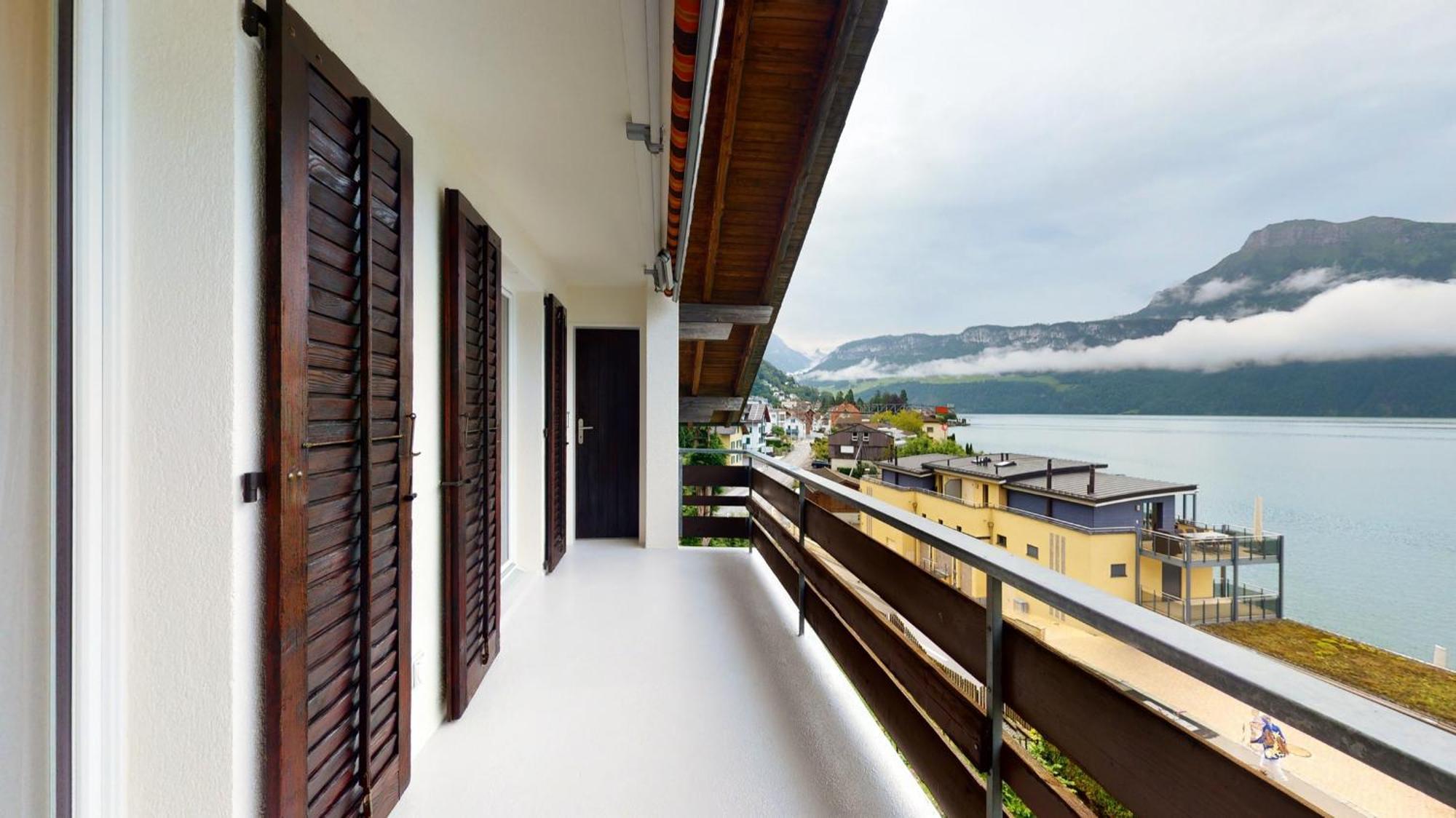 Modern And Charming Apartment On The Shores Of Lake Lucerne Gersau Exteriér fotografie